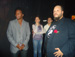 Tom Black e Ed Motta momentos antes de dividirem os vocais no palco